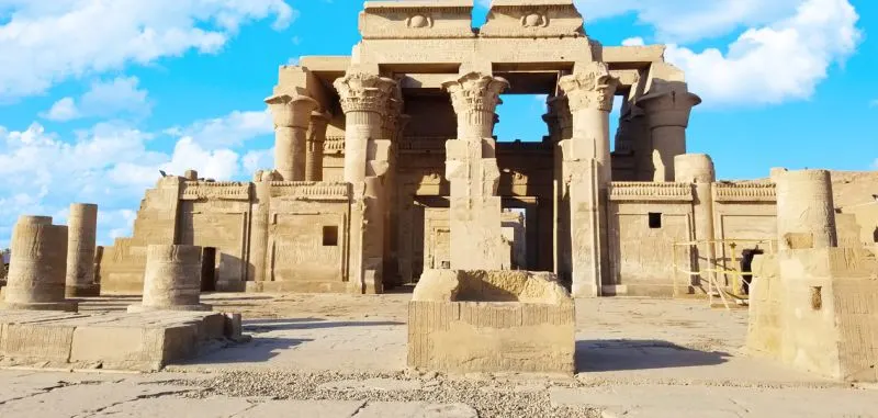 Discover the unique Kom Ombo Temple on the 13-day Luxury Jordan and Egypt tours.